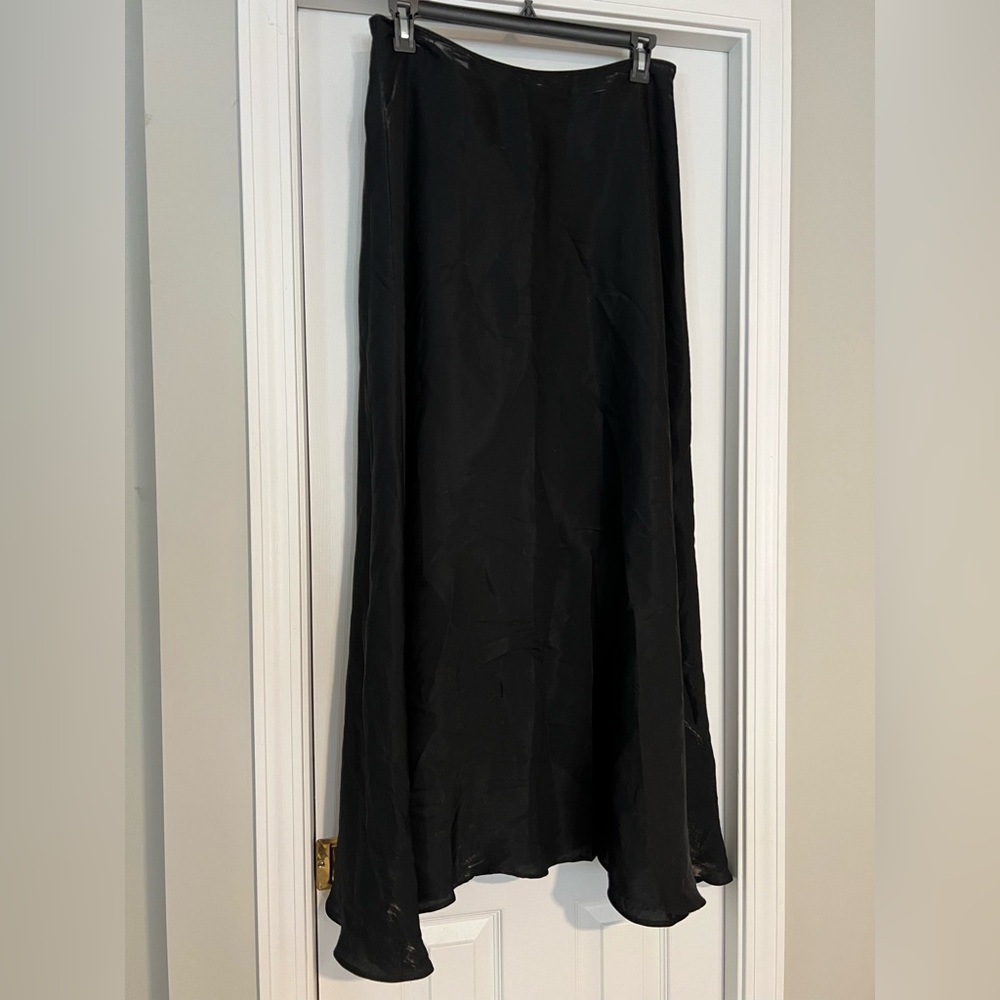 Scott McClintock Black Formal Floor Length Skirt